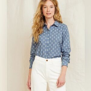 Garnet Hill Essential Organic-Cotton Shirt